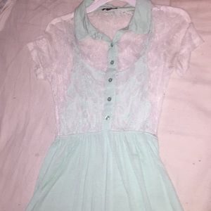 medium mint colored dress